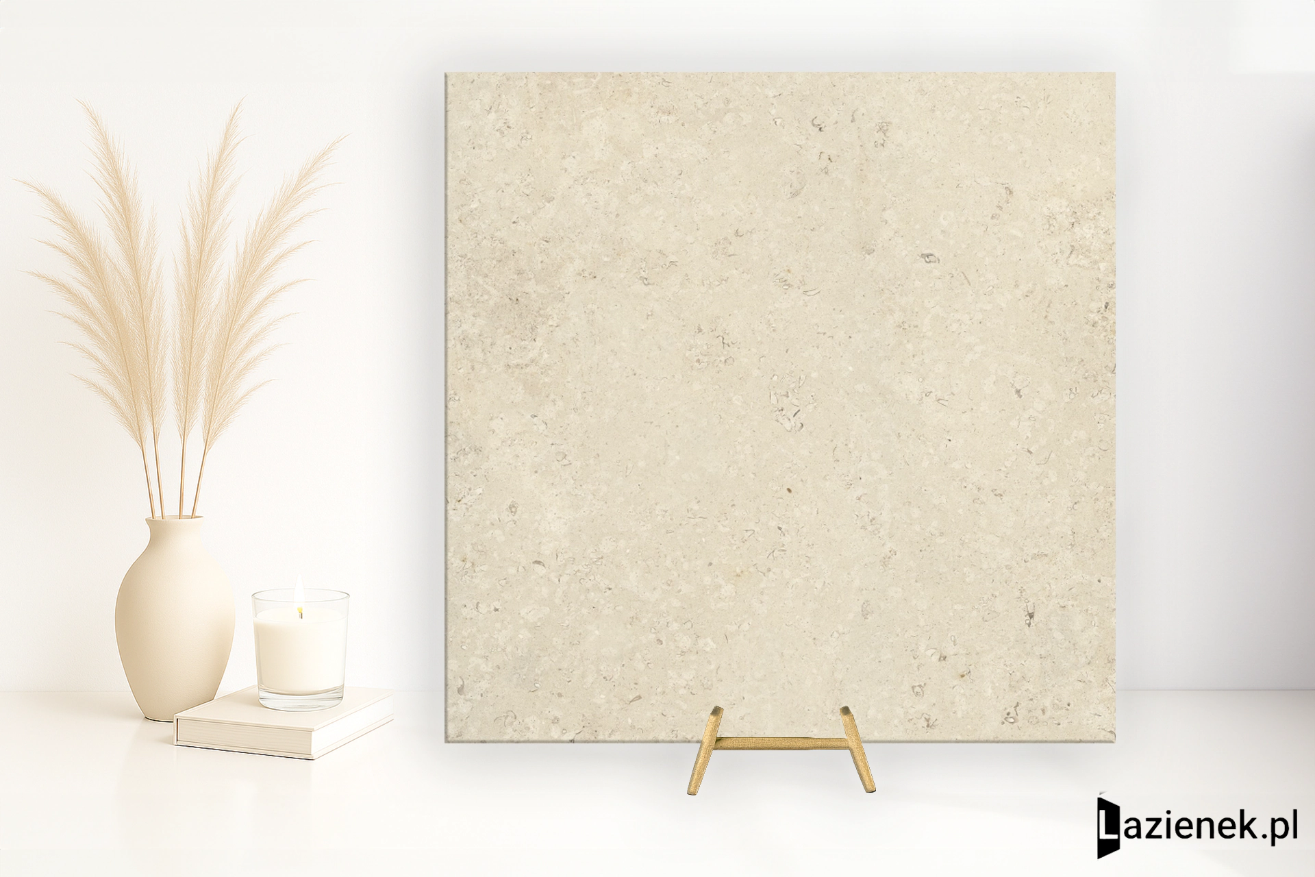 Graniti Fiandre Pietre Maximum Luna Limestone płomieniowana 120x120 cm gr. 6 mm - płytka rektyfikowana / MPP1016120